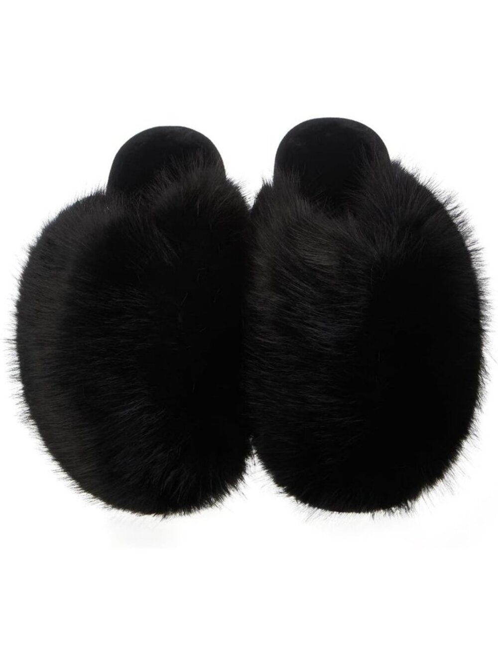 Cozy Faux Fur Slippers for Women | Plush Non-Slip Winter Slides with Memory Foam